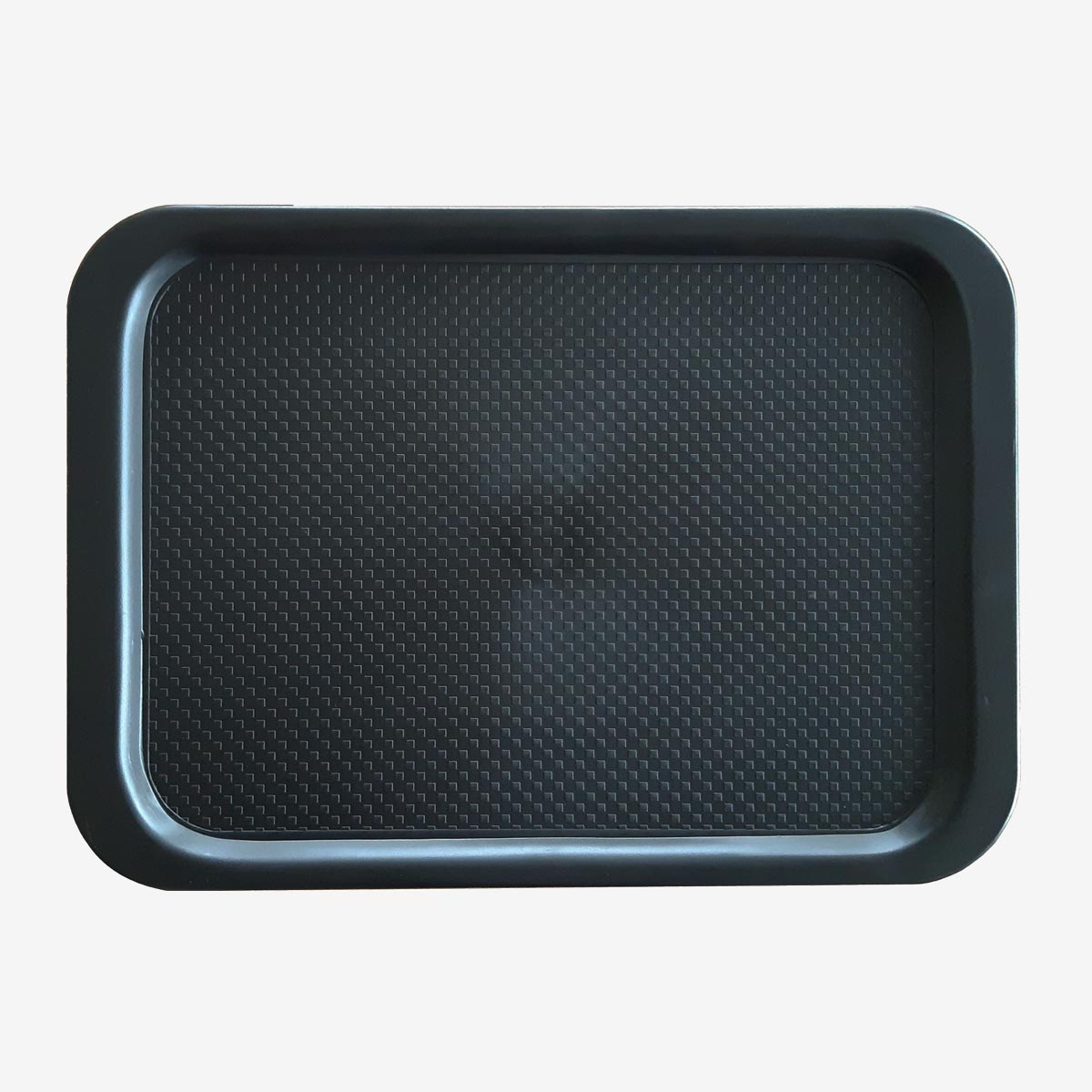 Αντιολισθητικός πλαστικός δίσκος 42x30cm μαύρος