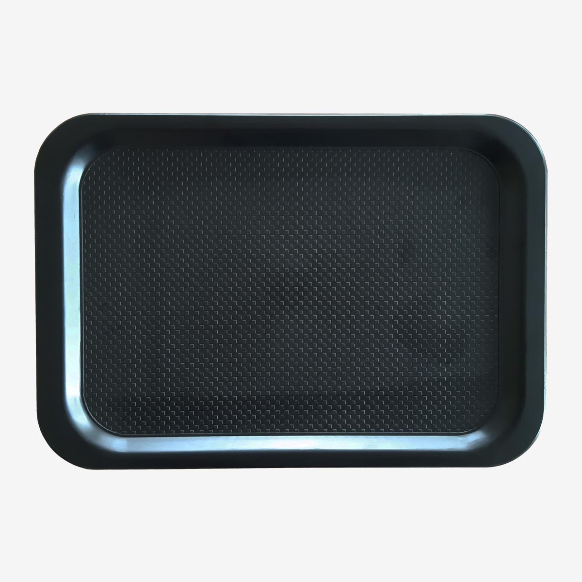 Αντιολισθητικός πλαστικός δίσκος 49x34cm μαύρος