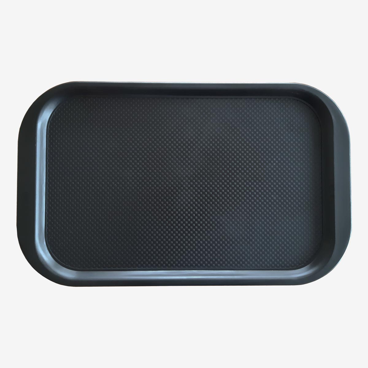 Αντιολισθητικός πλαστικός δίσκος 63x39cm μαύρος