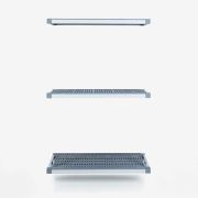 Ράφι αλουμινίου NO-LEG με 3 επιφάνειες 170x30x180cm ALUPLAST