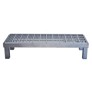 Dunnage ράφι βαρέως τύπου inox 124×40 εκ.